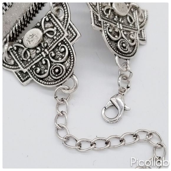 Boho Feather Choker Set - Picture 2 of 5